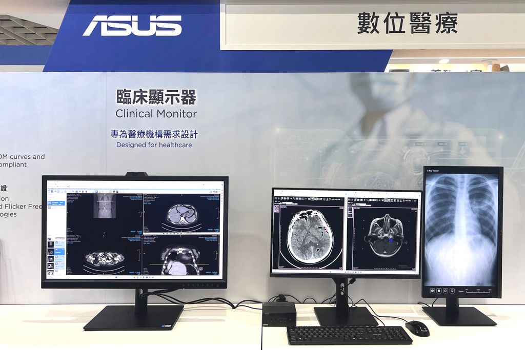 華碩DICOM GSDF顯示器，呈現高精準度的醫療畫面